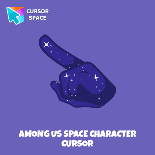Among Us Space Character cursor arrow cursor